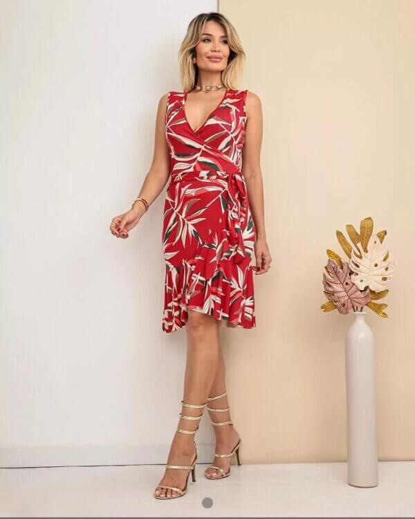 Vestido Viscolycra Tamanho G