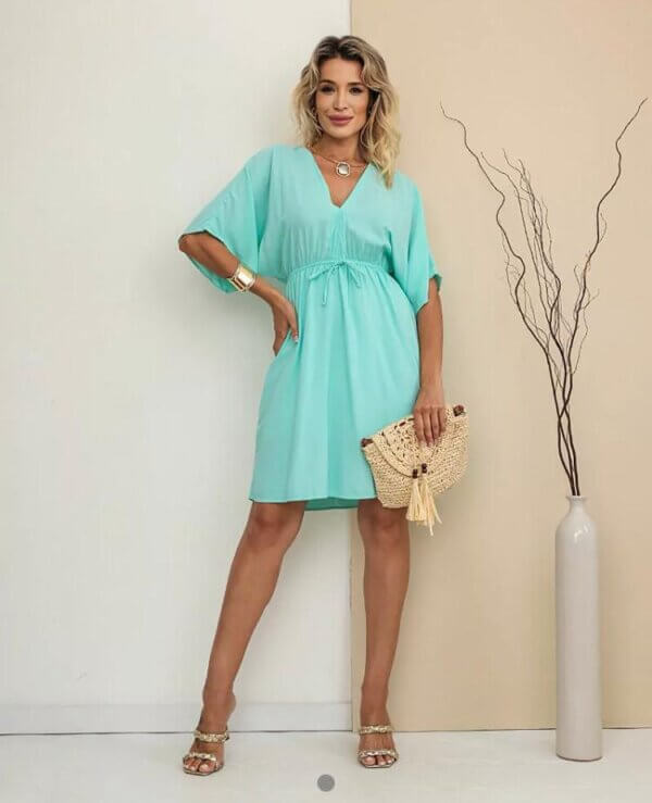 Vestido Viscose Tamanho M
